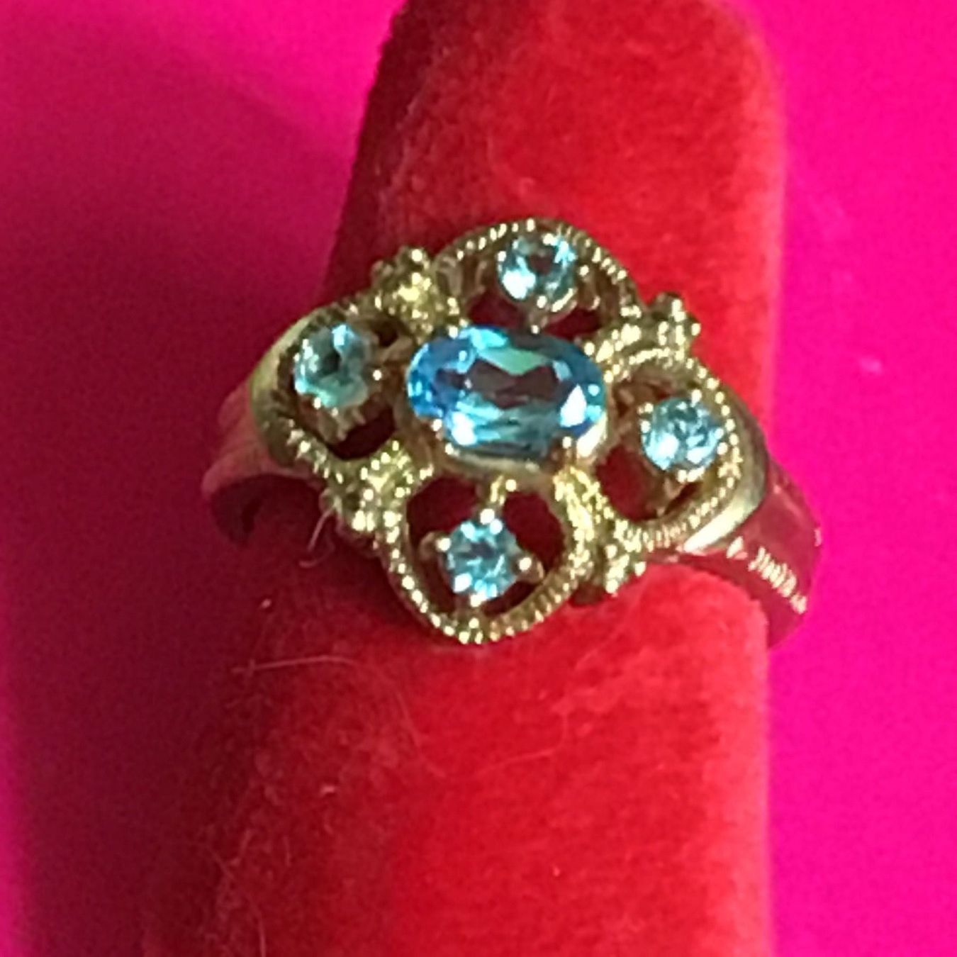 Anelli: Zauberhaftes Topas / Goldschmuck  Set – Usato da St. Gallen venduto da Goldlilly 1