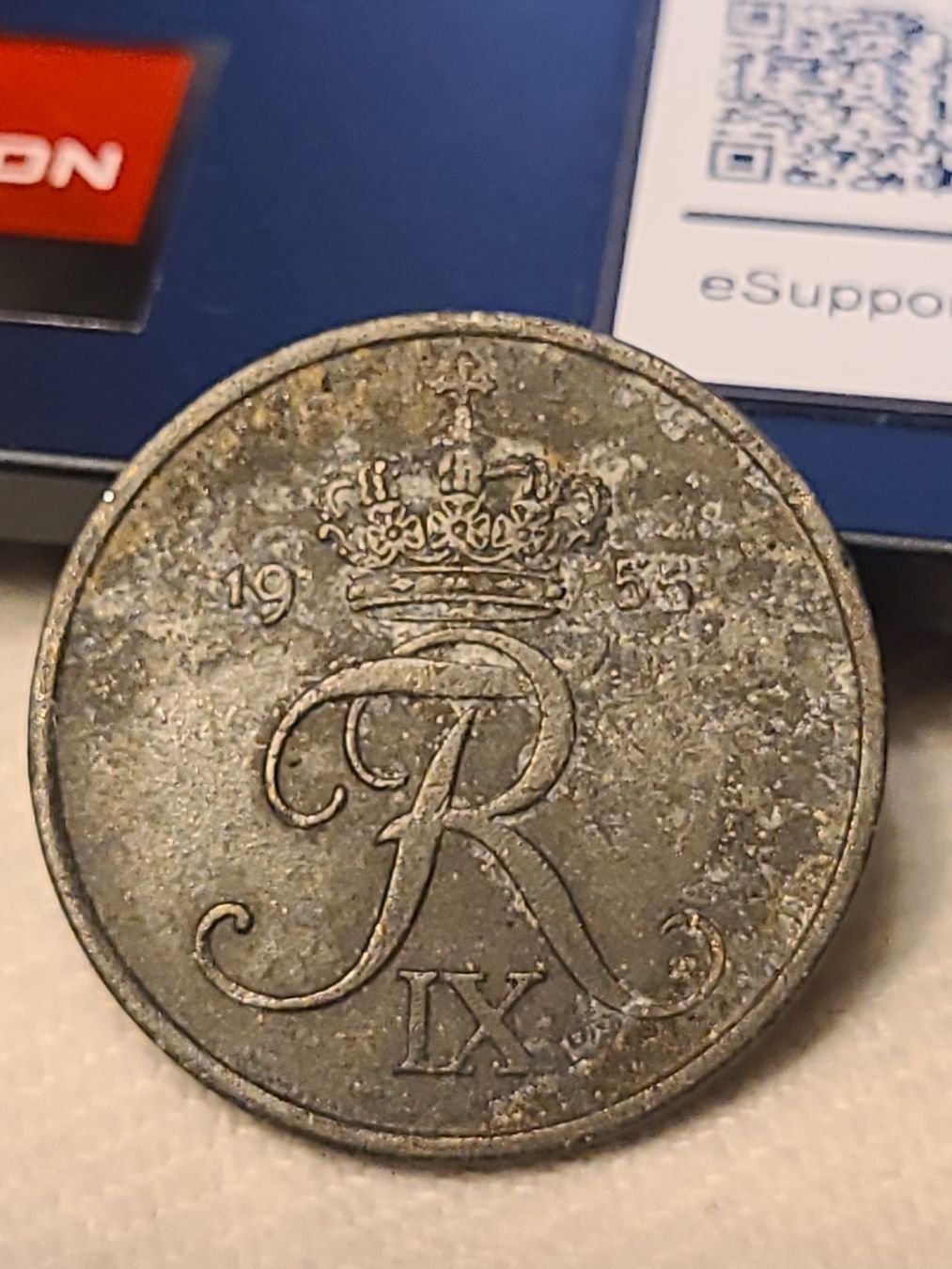Tutti le monete: Pièce Danemark 5 Ore 1955 Roi Frédéric IX – Usato da La Chaux-de-Fonds venduto da reu_kx5l 3