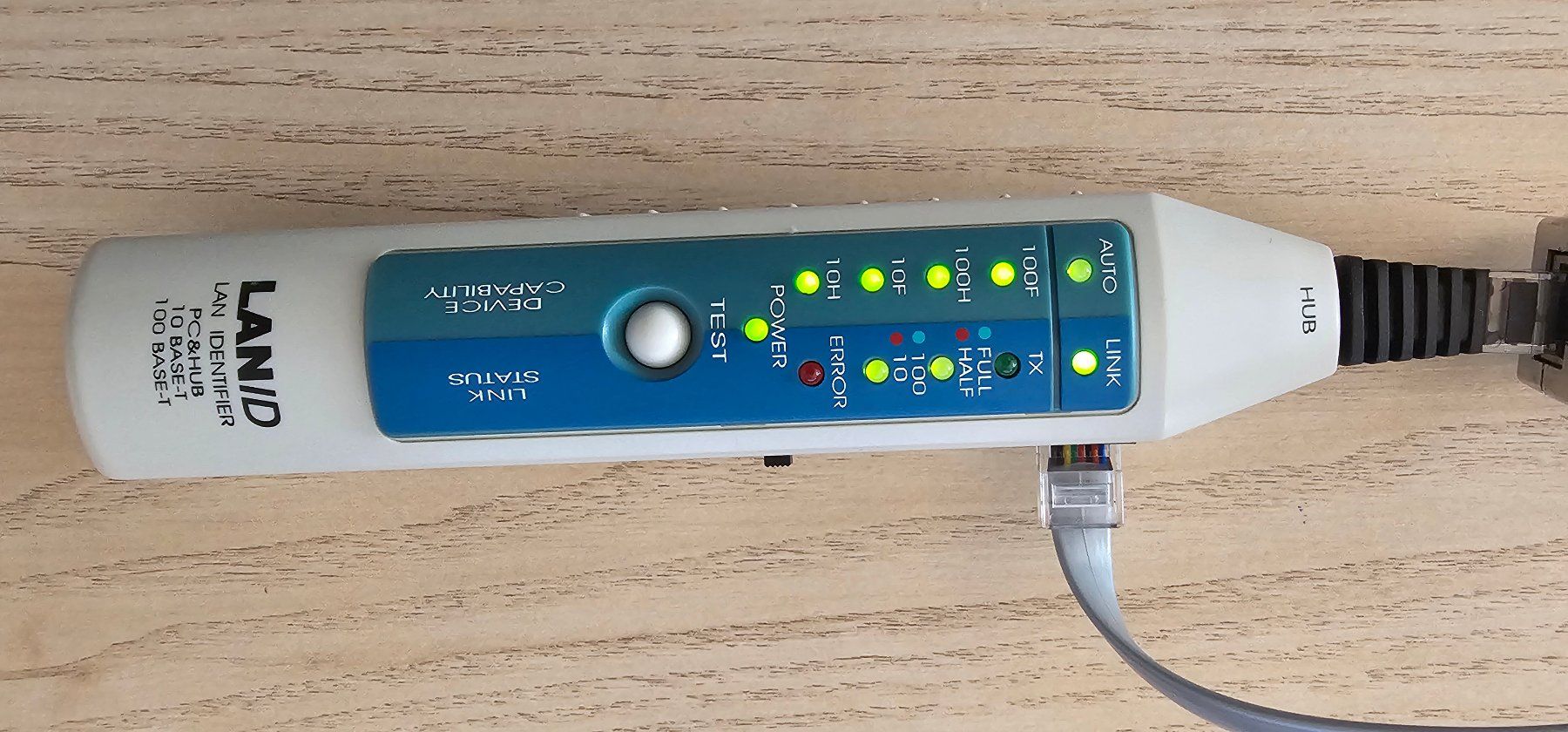 Tutti gli attrezzi: LAN ID Device Status Identifier-Tool, Neuwertig! – Nuovo e nell'imballaggio originale da Birsfelden venduto da missnamrit 4