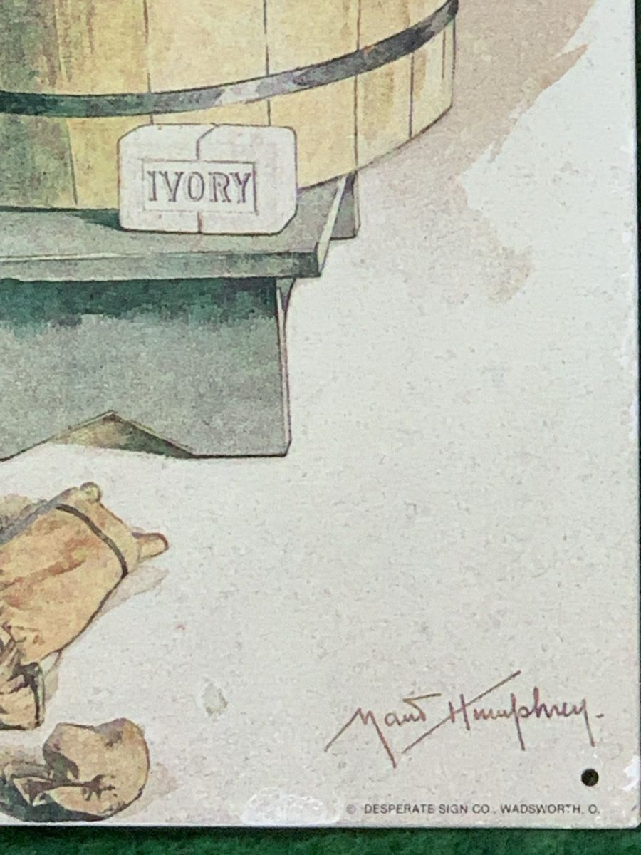 Insegne: Blech - Schild „IVORY“ – Usato da Wangen b. Olten venduto da Finolino28 2