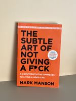 Buch The Subtle Art of Not Giving a F / englisch / wie neu