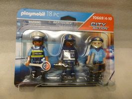 City Action Polizei Figuren - Playmobil 70669 - 100%NEW‪