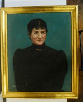 Bildnis einer Frau Oel auf Leinwand