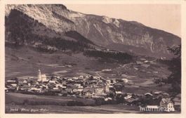 Flims GR // 1907 Dorf noch dünn bebaut Surselva