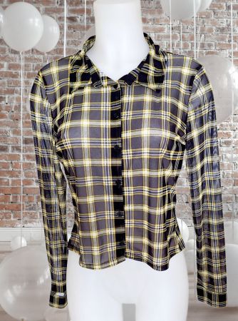 Transparente Bluse NEU