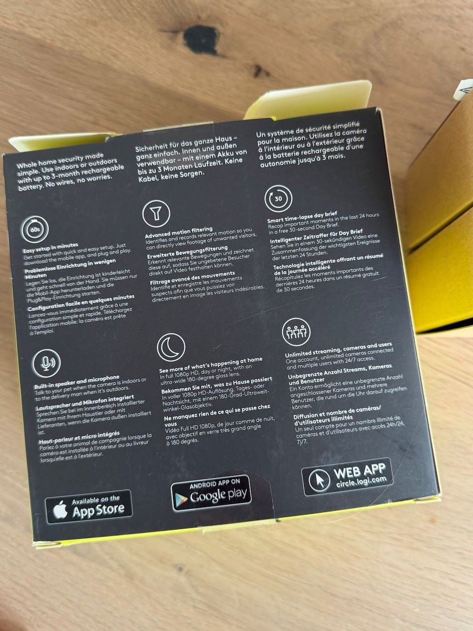 Sistemi d'allarme: Logitech Circle 2 Homekit Überwachungskamera – Usato da Gebenstorf venduto da doomedsardines 4
