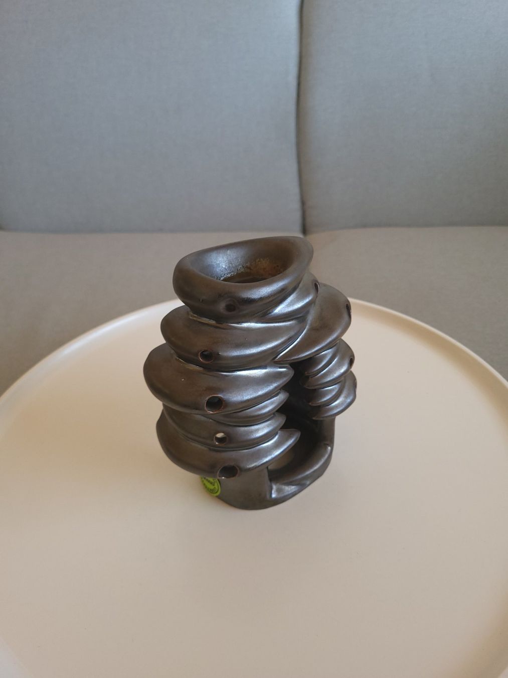 Portacandele: " SIRYKID " Handgemachte  Keramik Aroma Duftlampe – Usato da Savièse venduto da qm2710 7