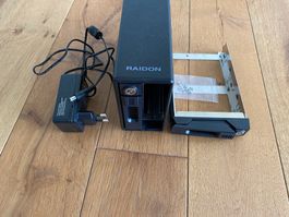 IcyBox GR3660-B3 (jms561) RAID Gehäuse für zwei 3.5" HDDs