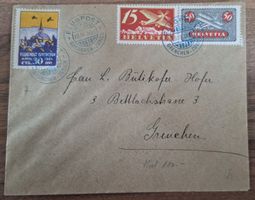 Flugpost Grenchen1924
