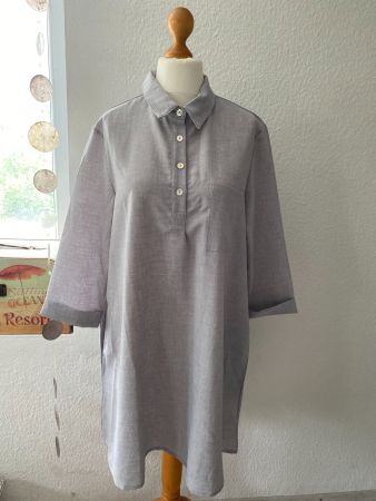 edles, schlichtes Blusenkleid  in Gr. XL (42) **NEU**
