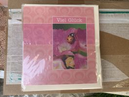Süssi Glückwunschkarte mit Marienkäfer - Neu & Original