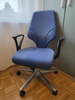 Giroflex G64 mit Fixarmlehnen - Blau