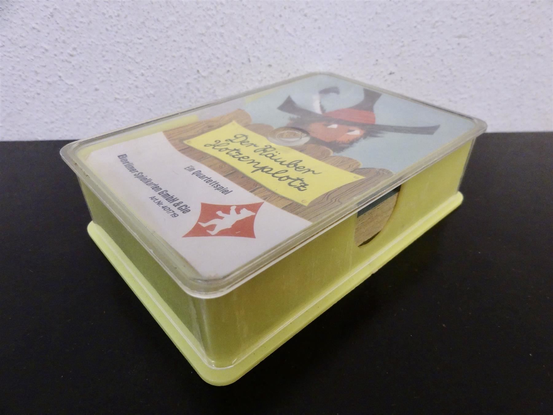 Spiele: altes Quartett RÄUBER HOTZENPLOTZ 1962 – Gebraucht aus Kerzers von wisaundso 1