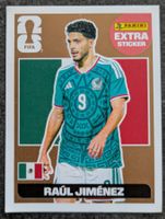 Raúl Jiménez Bronze Panini Extra Sticker