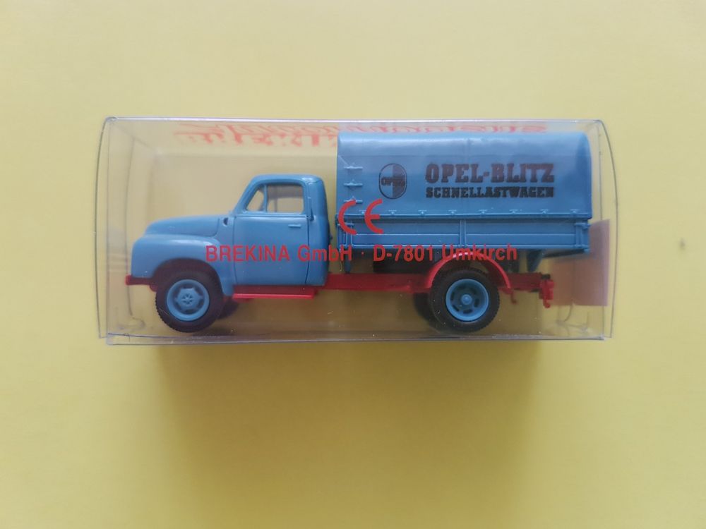 Camion Opel Blitz Brekina 1:87 - Westphalie Pumpernickel - Neuf En Boîte