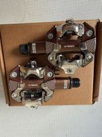 Pedali MTB Look X-Track color marrone buono stato