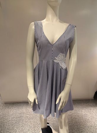 Robe rayée été Sandro 36