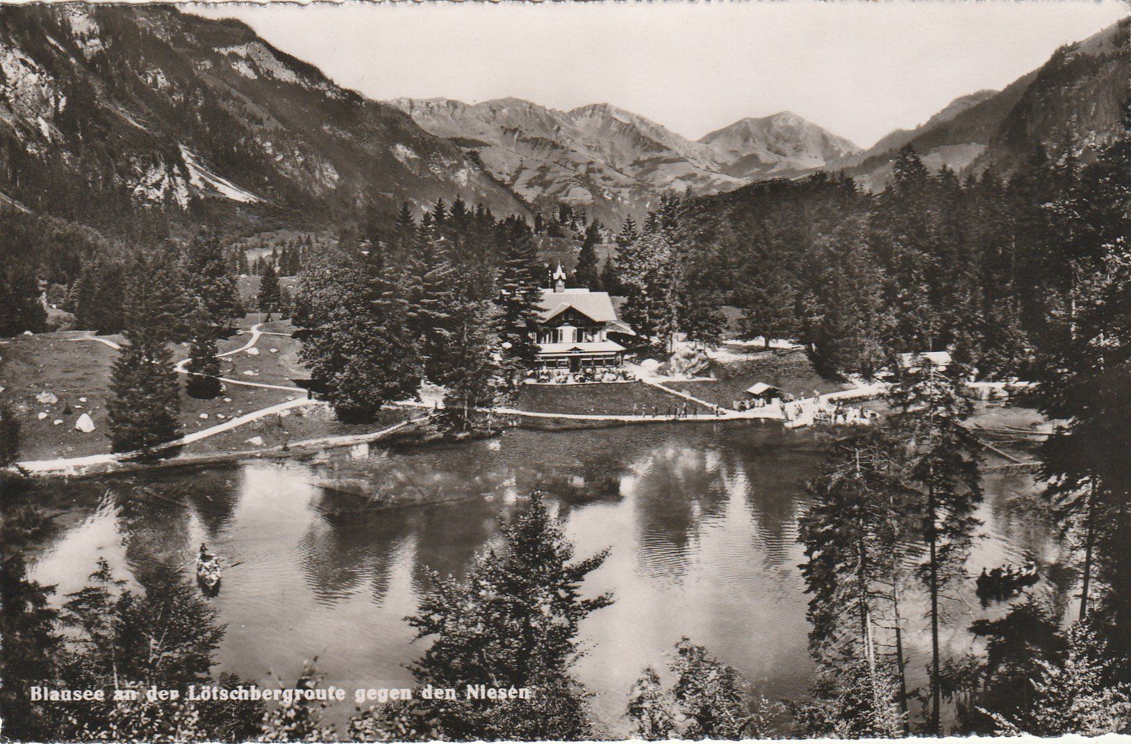 Cartoline postali: 2 AK Blausee – Usato da Rorschacherberg venduto da fratovi2