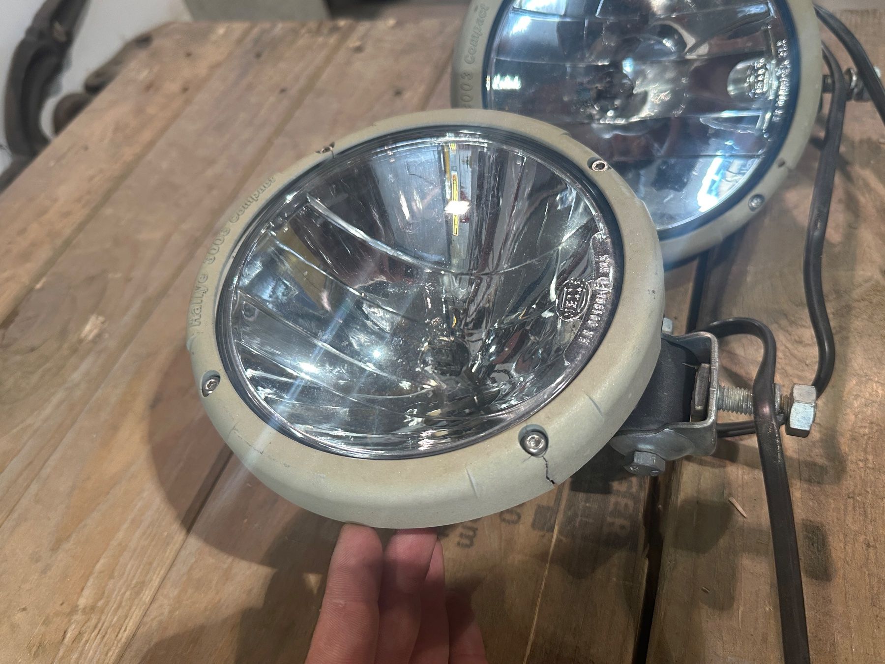 Hella Phares: 4 Stk Hella 3003 Rallye Halogen Scheinwerfer – D'occasion à Luzern par Fracht-Design 2