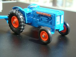 Lesney 1:43 Fordson Traktor mit Anhänger K11 sunderschön rar