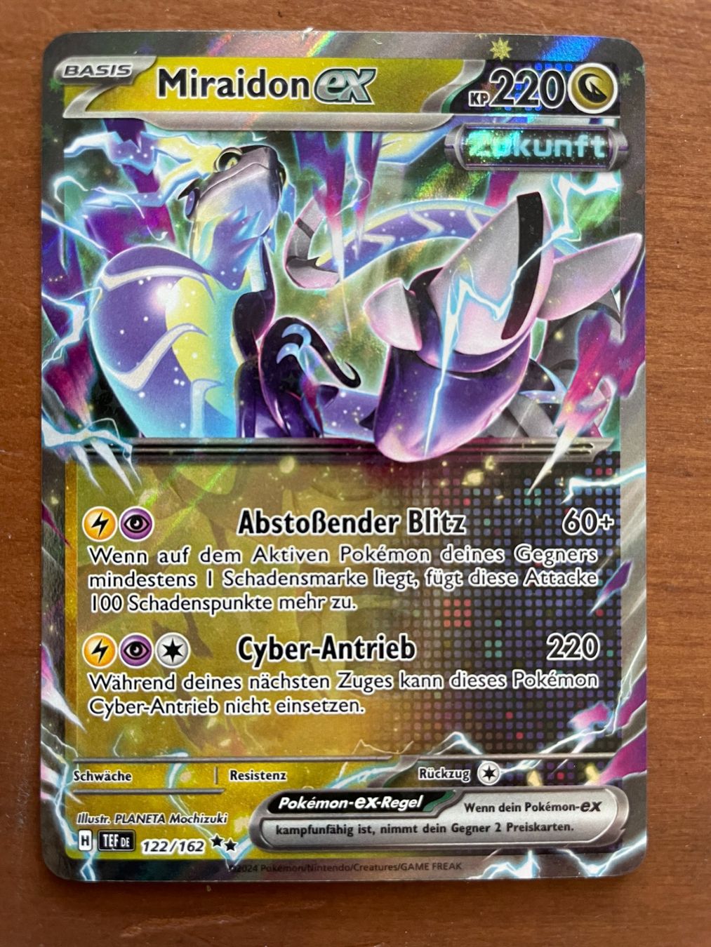 Pokémon Sammelbilder & Trading cards: Pokemon Miraidon eX (Versand gratis) – Neu (gemäss Beschreibung) aus Chur von Angerson