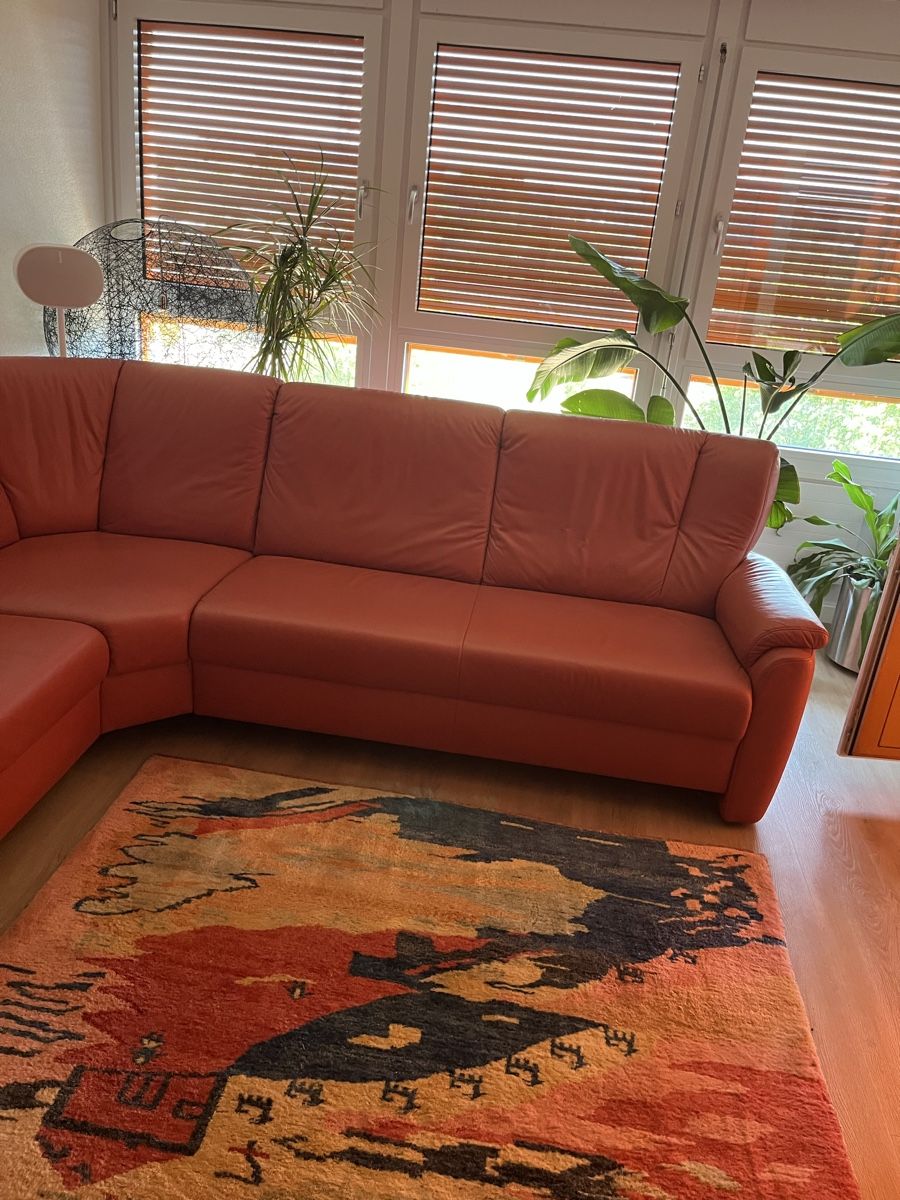 Divani: Ledersofa kaminrot – Usato da Kaiseraugst venduto da Twix2006 1