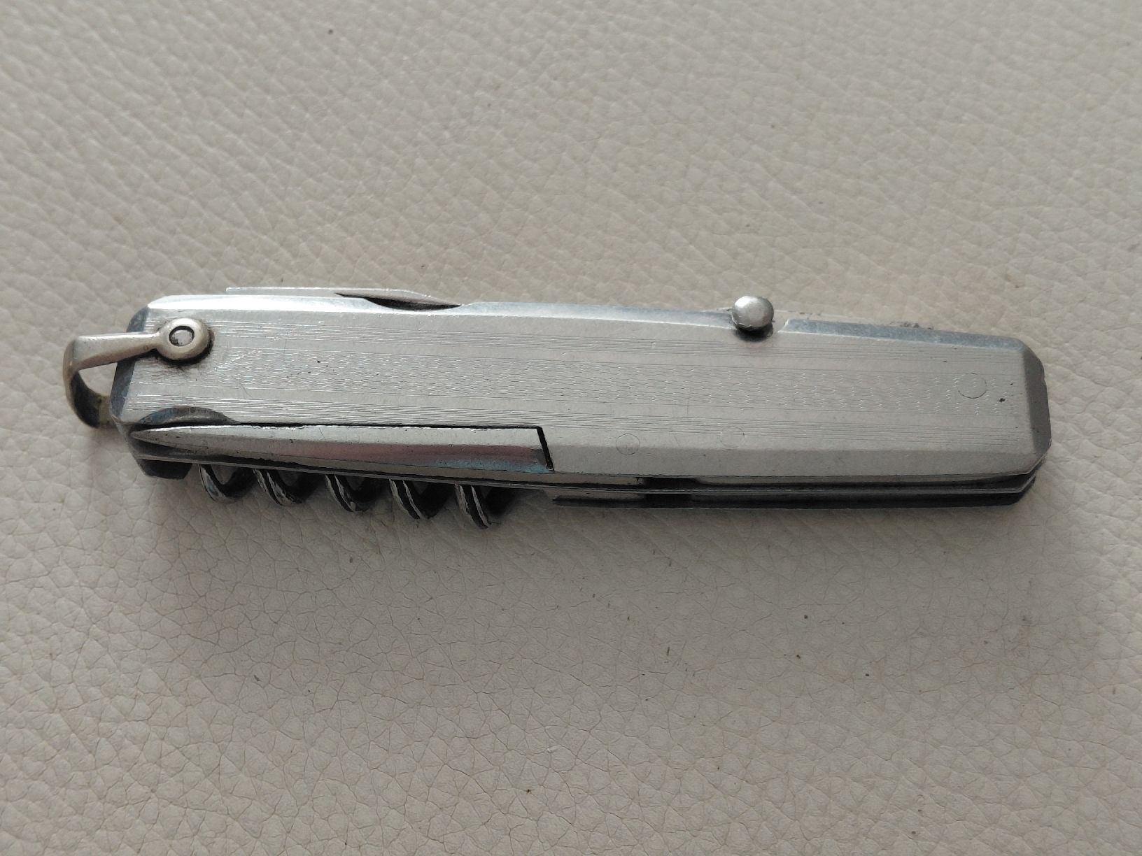 Taschenmesser: Multifunktionsmesser Metall mit Korkenzieher gebraucht – Defekt aus Belp von mar_76s8 3