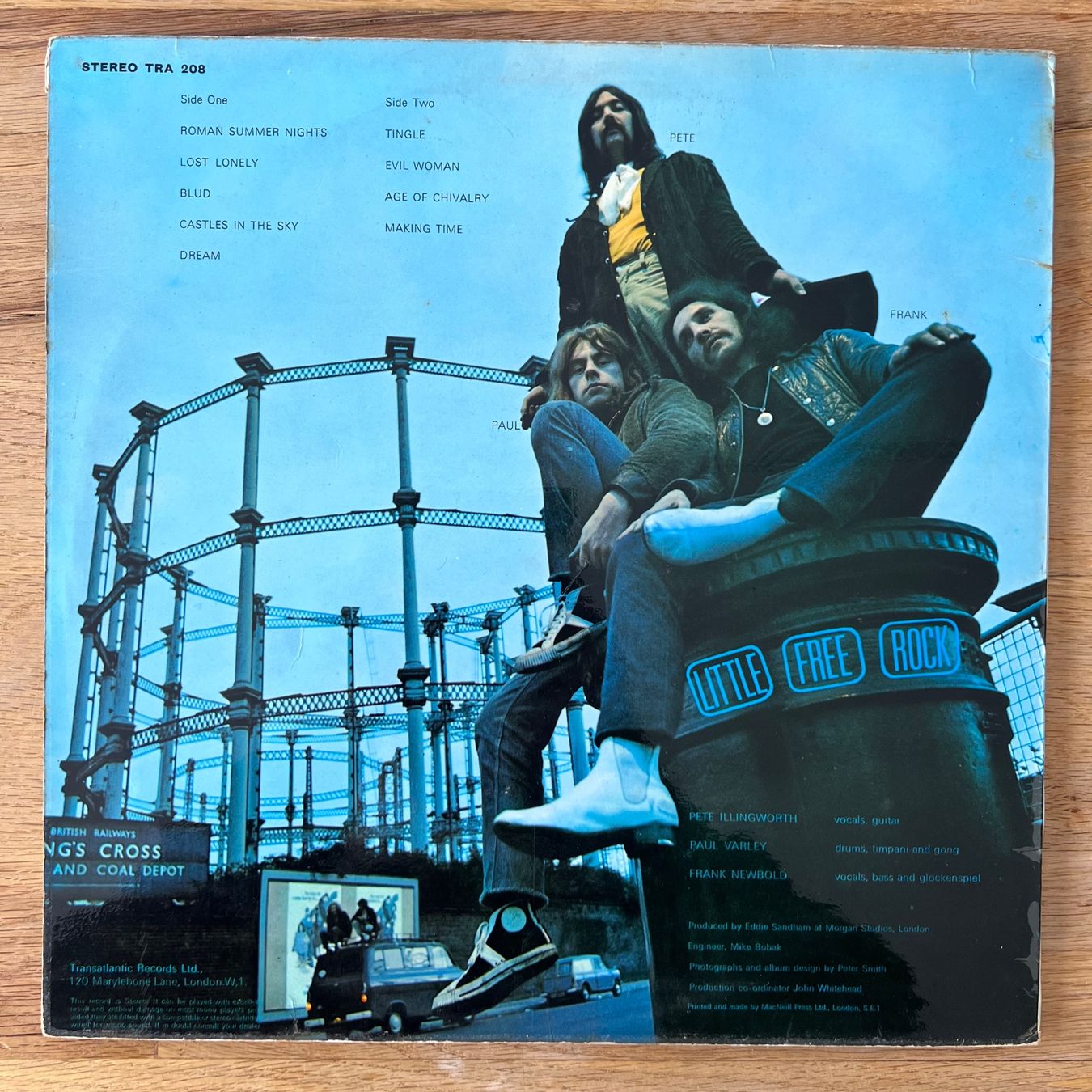 Dischi in vinile: Little Free Rock - Same / 1. UK-Press. 1969 – Usato da Gais venduto da soundcave57 1