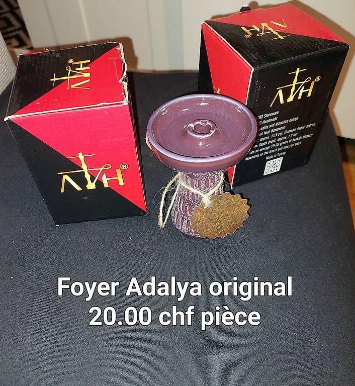 Narghilé: chicha foyer Adalya original – Usato da Renens VD venduto da ay__2dyj
