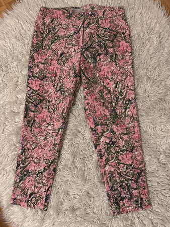Pantalon fleuri tendance taille 38