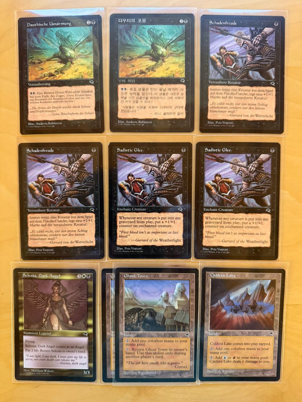 Magic The Gathering Carte collezionabili: Tempest // Sturmwind // Magic The Gathering // MTG – Usato da Binz venduto da Tempelritter 2
