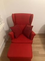 Ikea Strandmon Ohrensessel inkl. Hocker