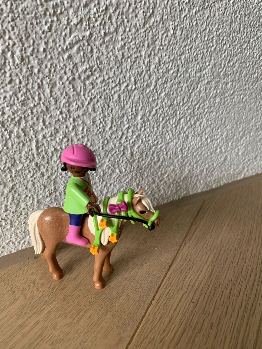 Playmobil Spielzeuge: Playmobil Pony mit Mädchen 70060 – Gebraucht aus Riedholz von Elch121 3