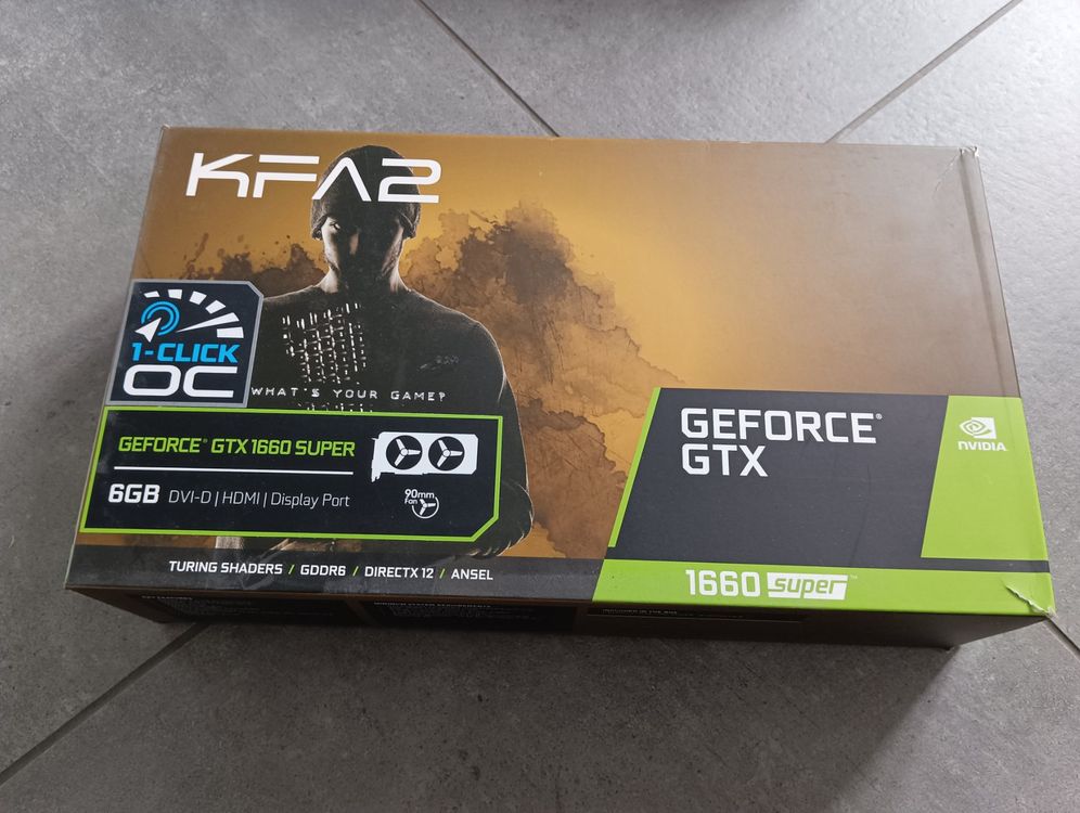 Nvidia GTX 1660 Super KFA2 avec garantie | Kaufen auf Ricardo