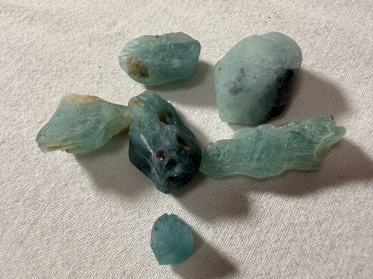 Minéraux & Lithothérapie: Grandidierite 58,5ct – Neuf (Voir description) à Oberhof par RealStone 3