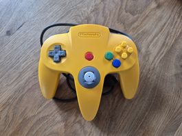 Nintendo 64 Controller, gelb