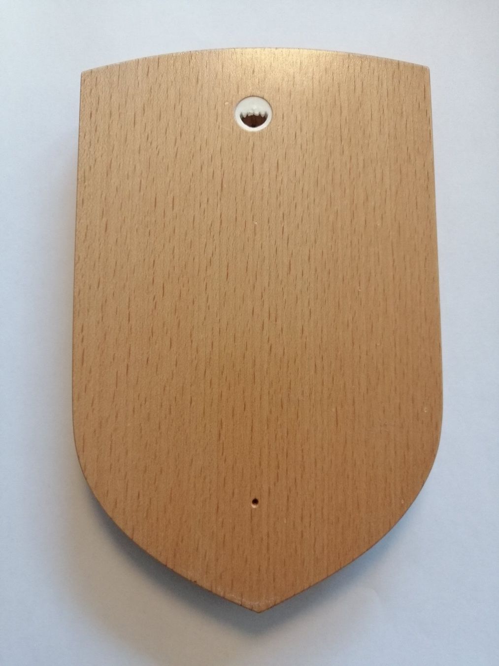 Articoli in legno: Holztafel, wappenförmig, mit Aufhängung – Nuovo (secondo la descrizione) da Visp venduto da rockmobile 2
