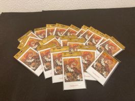 Dankeskarten mit Couvert, 100 Stück ( 20 x 5 Stück )