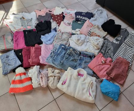 Lot habits fille 140