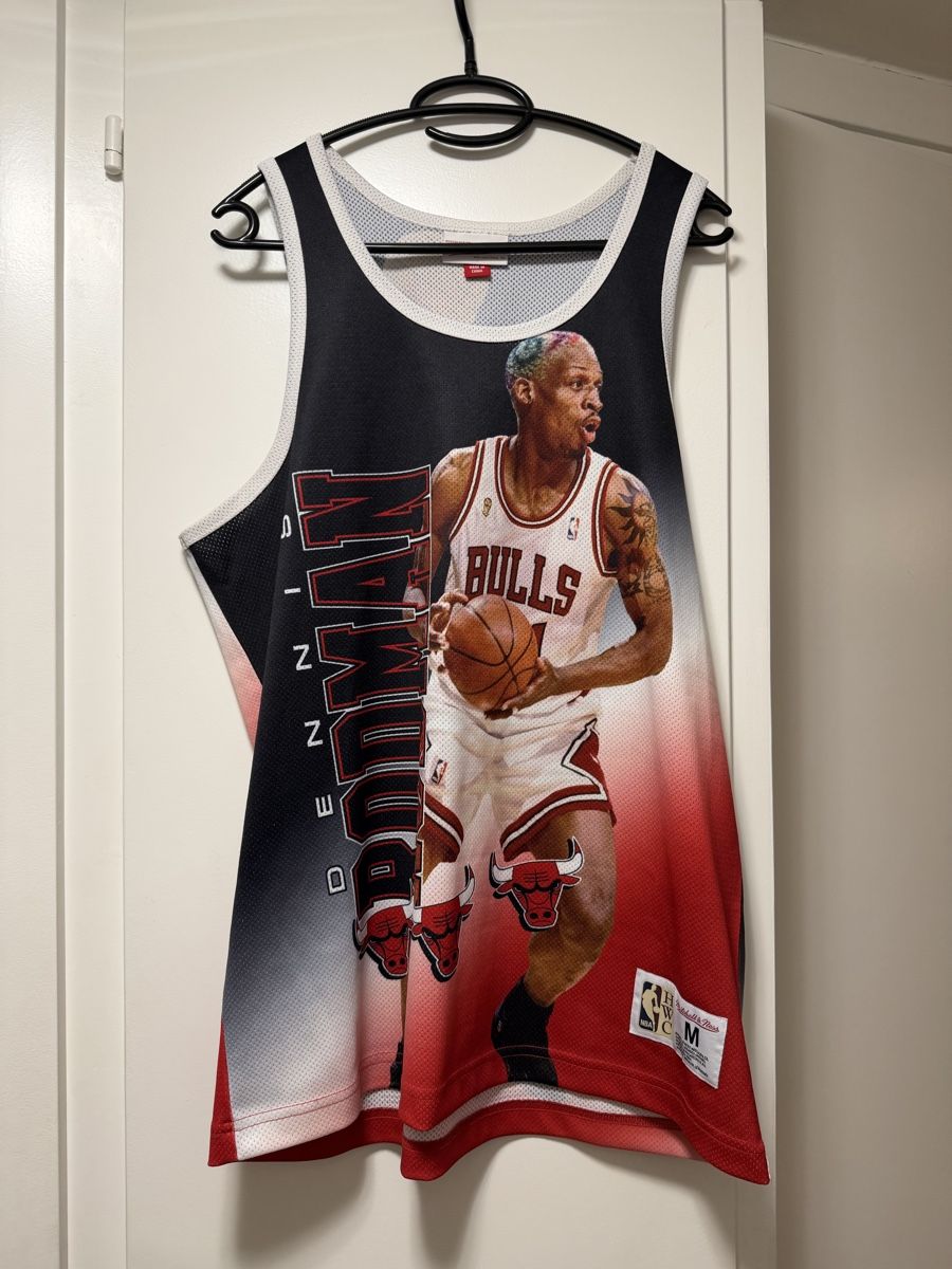 Mitchell & Ness Leibchen & Hosen: Chicago Bulls Dennis Rodman Mitchell & Ness Jersey – Gebraucht aus Zürich von ya66in