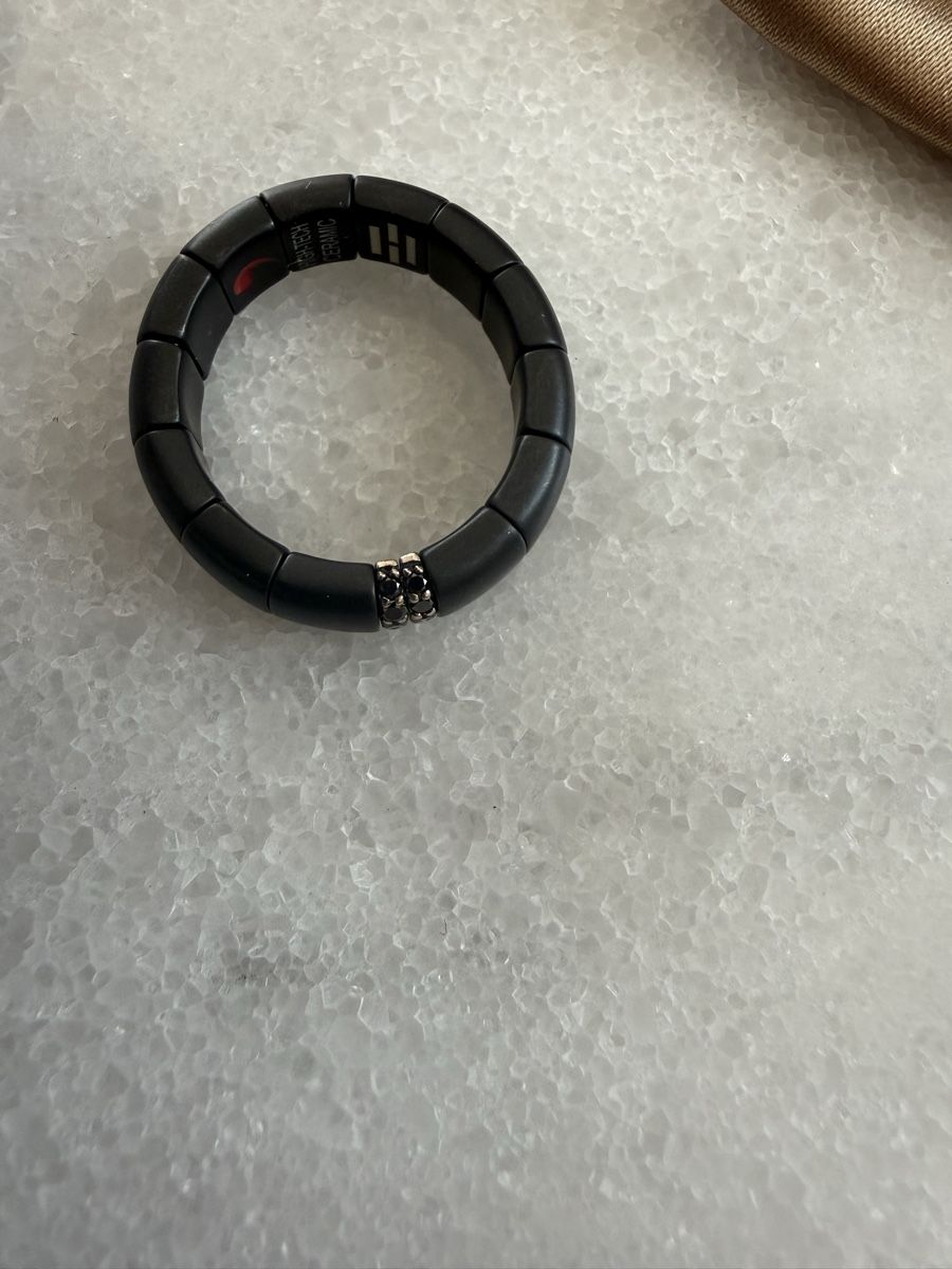 Armbänder & -reifen: Keramik Ring mit Schwarzen Diamanten – Gebraucht aus Pfäffikon ZH von saroxs 2