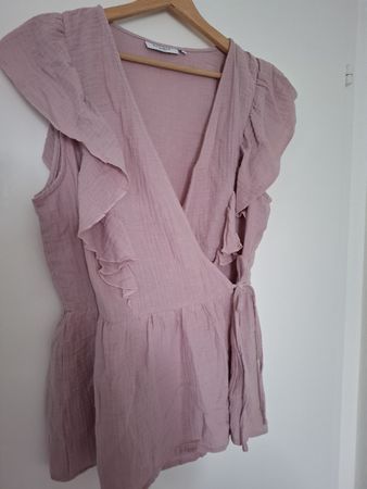 MSCH Moss Copenhagen Wickelbluse M-L neuwertig