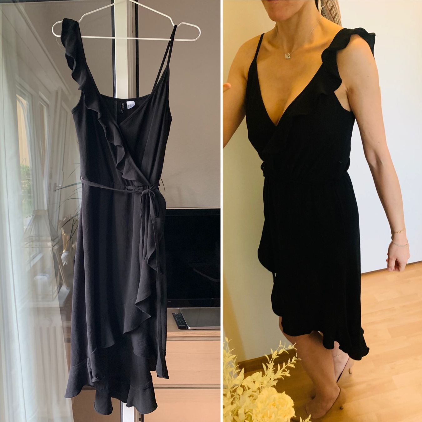 H&M Vestiti: H&M Schwarzes Sommerkleid S/36 – Usato da Zürich venduto da Angela_Fashion_Lover