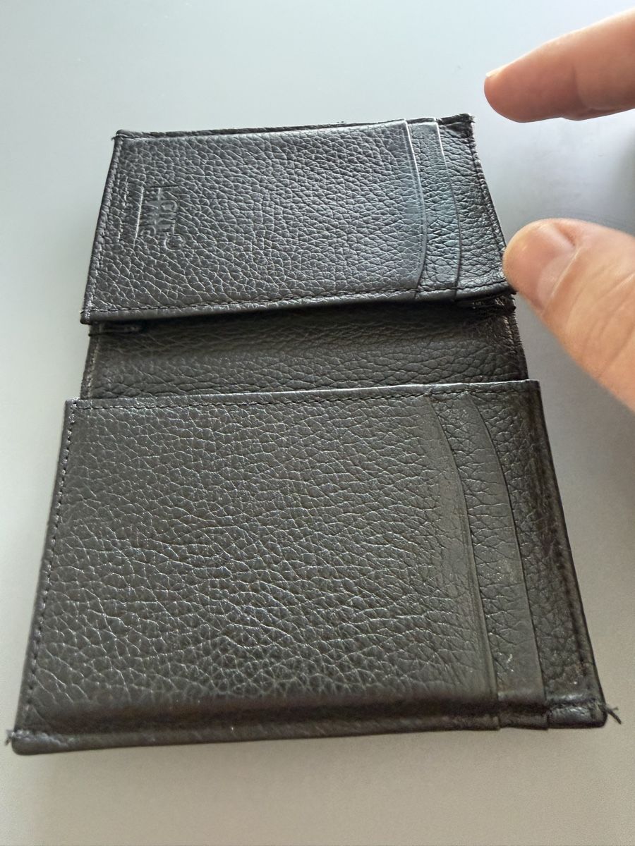 Montblanc Portafogli: Montblanc Visitenkartenetui Softgrain – Usato da Erlinsbach venduto da homer2478 1