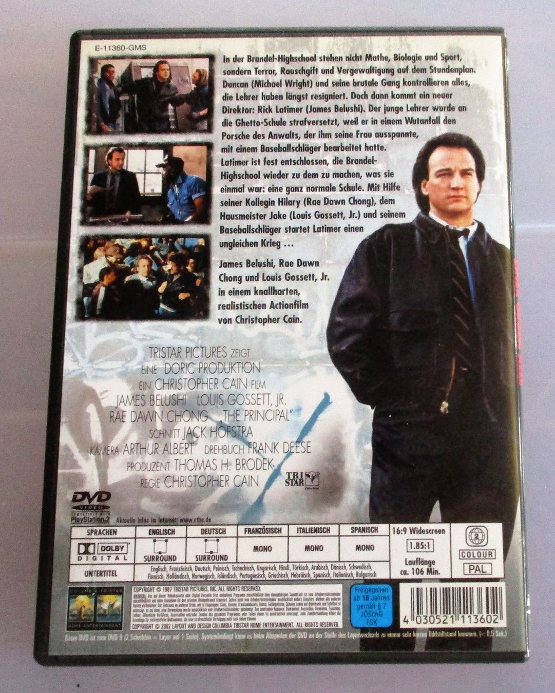 Tutti i DVDs: DER PRINZIPAL  - James Belushi – Usato da Wattwil venduto da Muriel10 1