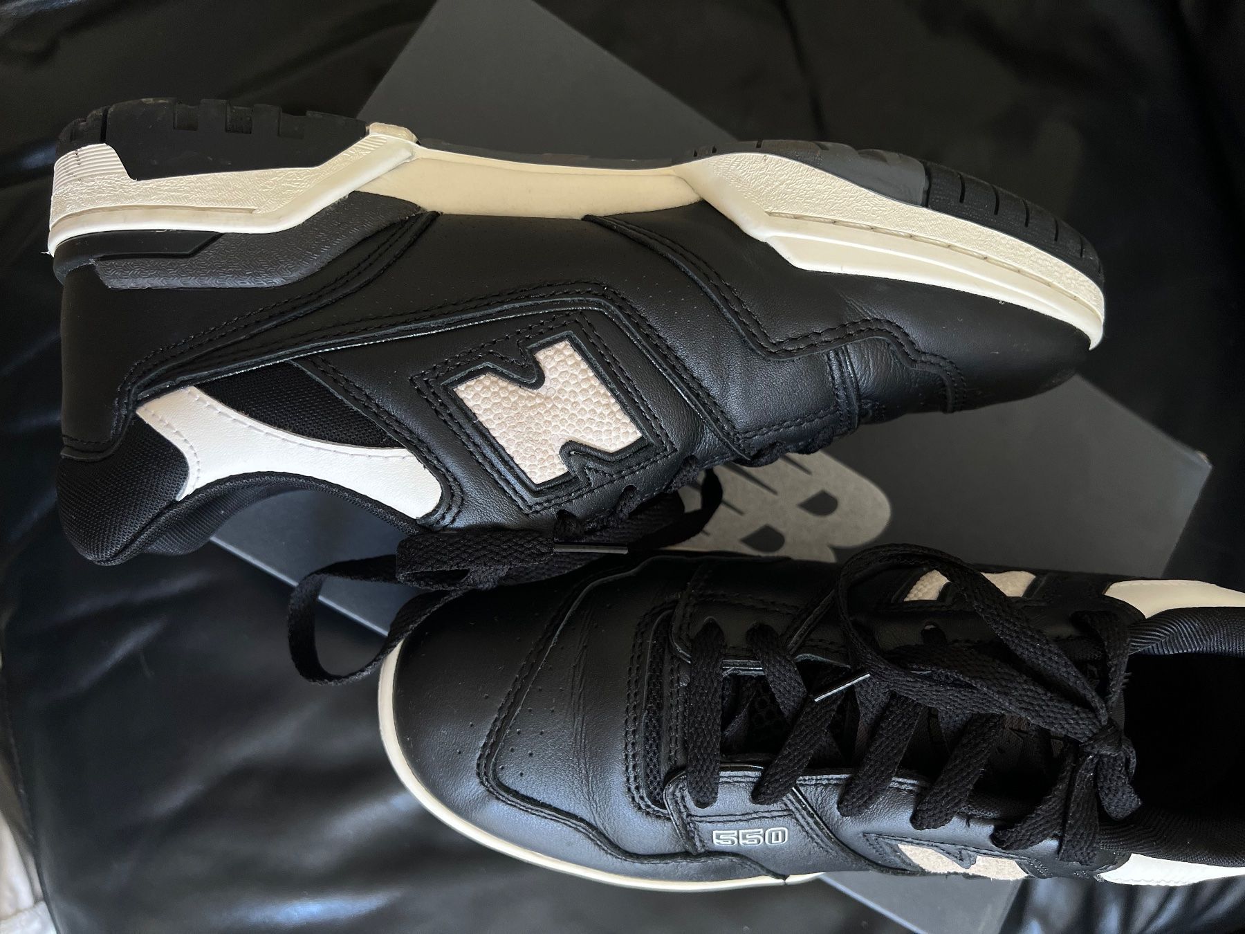 New Balance Herrenschuhe: New Balance 550 Panda 40.5 – Neu und originalverpackt aus Luzern von Woodbee44 1