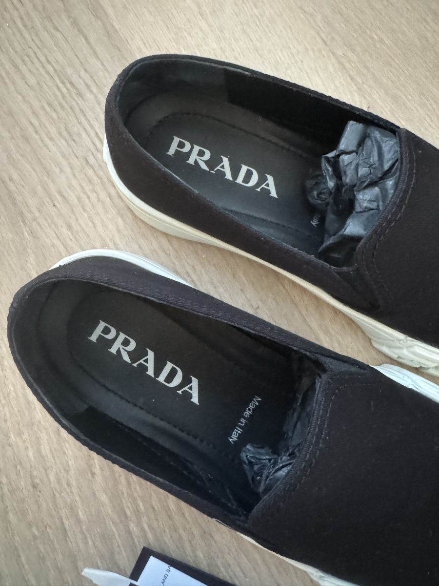 Prada Scarpe da uomo: Prada Milano Nylon Sneaker – Usato da Othmarsingen venduto da Paucaverba 5