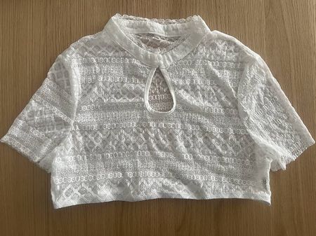 Dirndlbluse weiss Gr. L-XL Oktoberfest