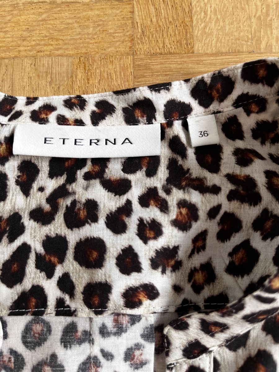 Eterna Camicette: Eterna Bluse Tigermuster Gr. 36 – Usato da Zürich venduto da Kleanthy 2