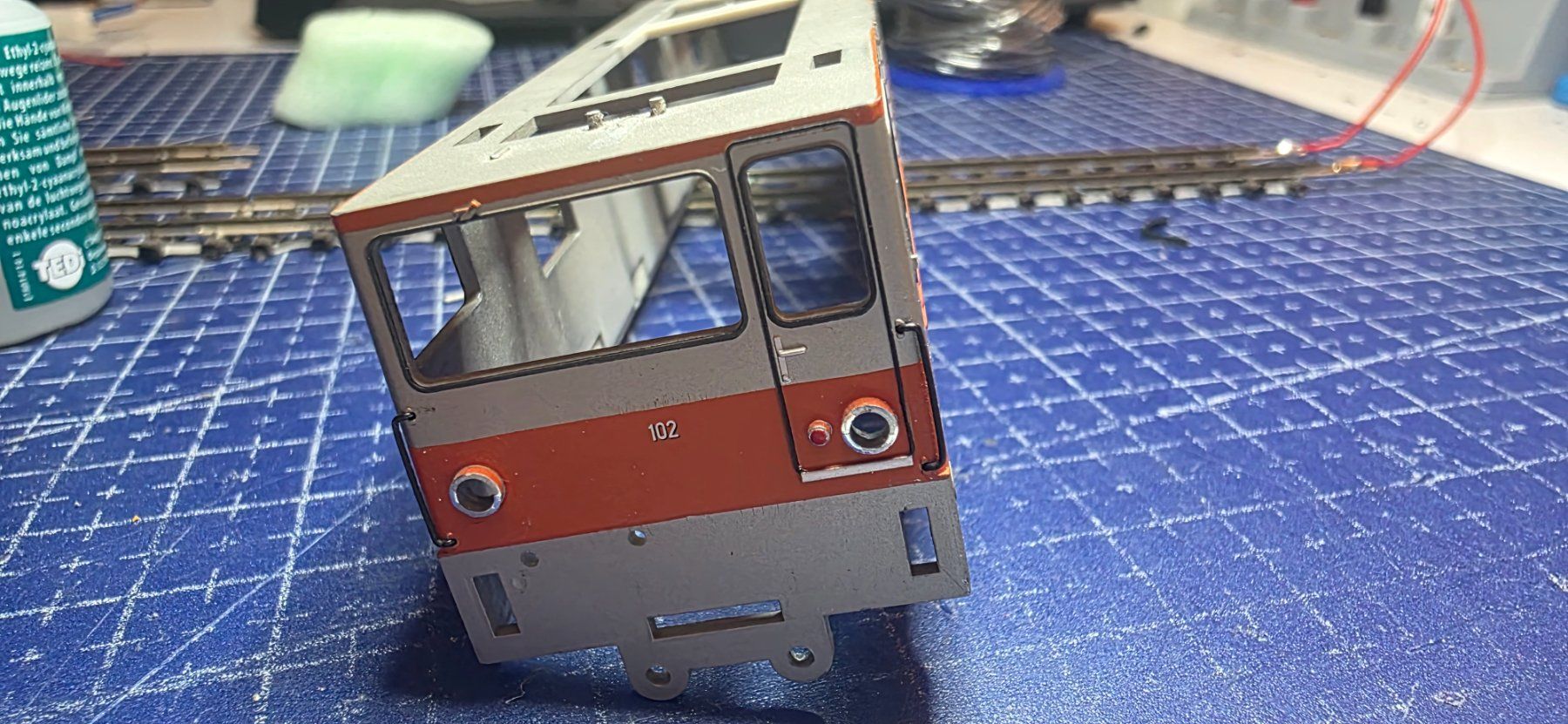 Bemo Modellini di ferrovie: H0m GDe4/4 GFM gehäuse – Usato da Hochfelden venduto da Danizh0 4